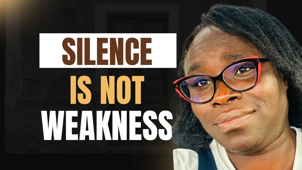 Being Quiet is NOT Weakness ￼