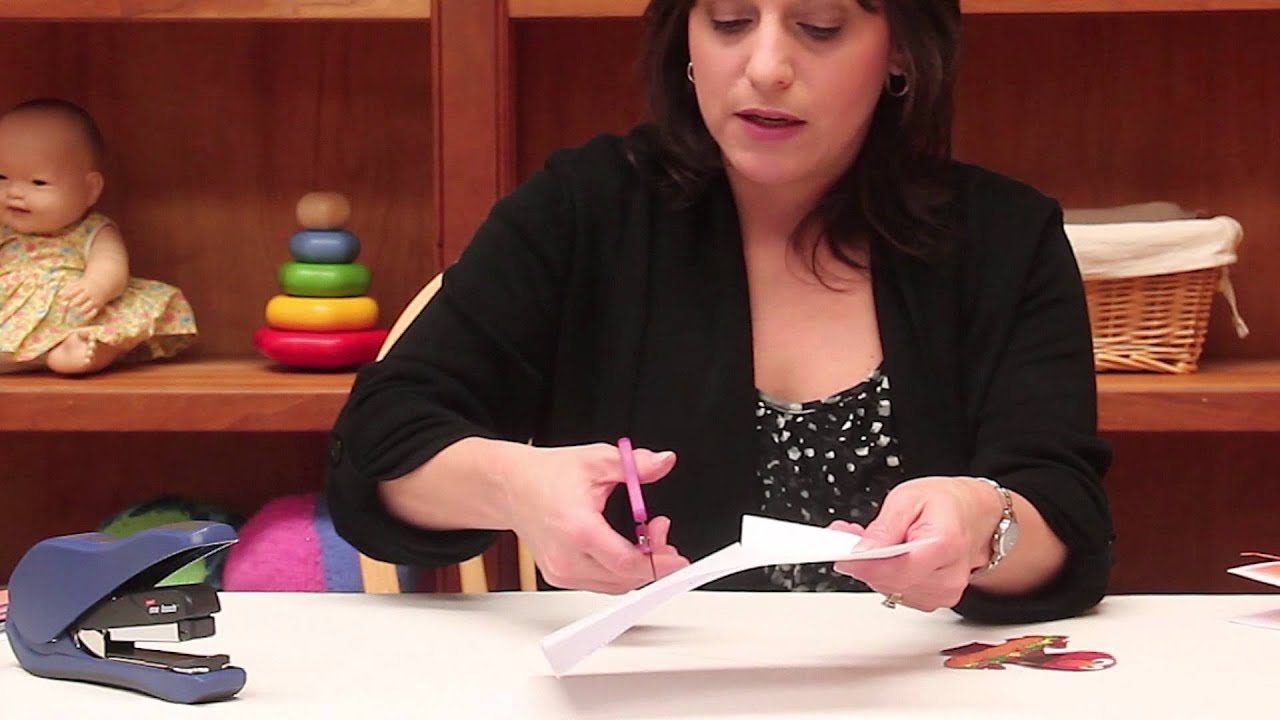 Making a Homemade Children's Book for Toddlers & Preschoolers : Homemade Children's Books