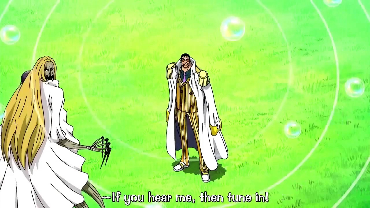 Admiral Kizaru Vs  Basil Hawkins | One Piece | Eng Sub | Full HD