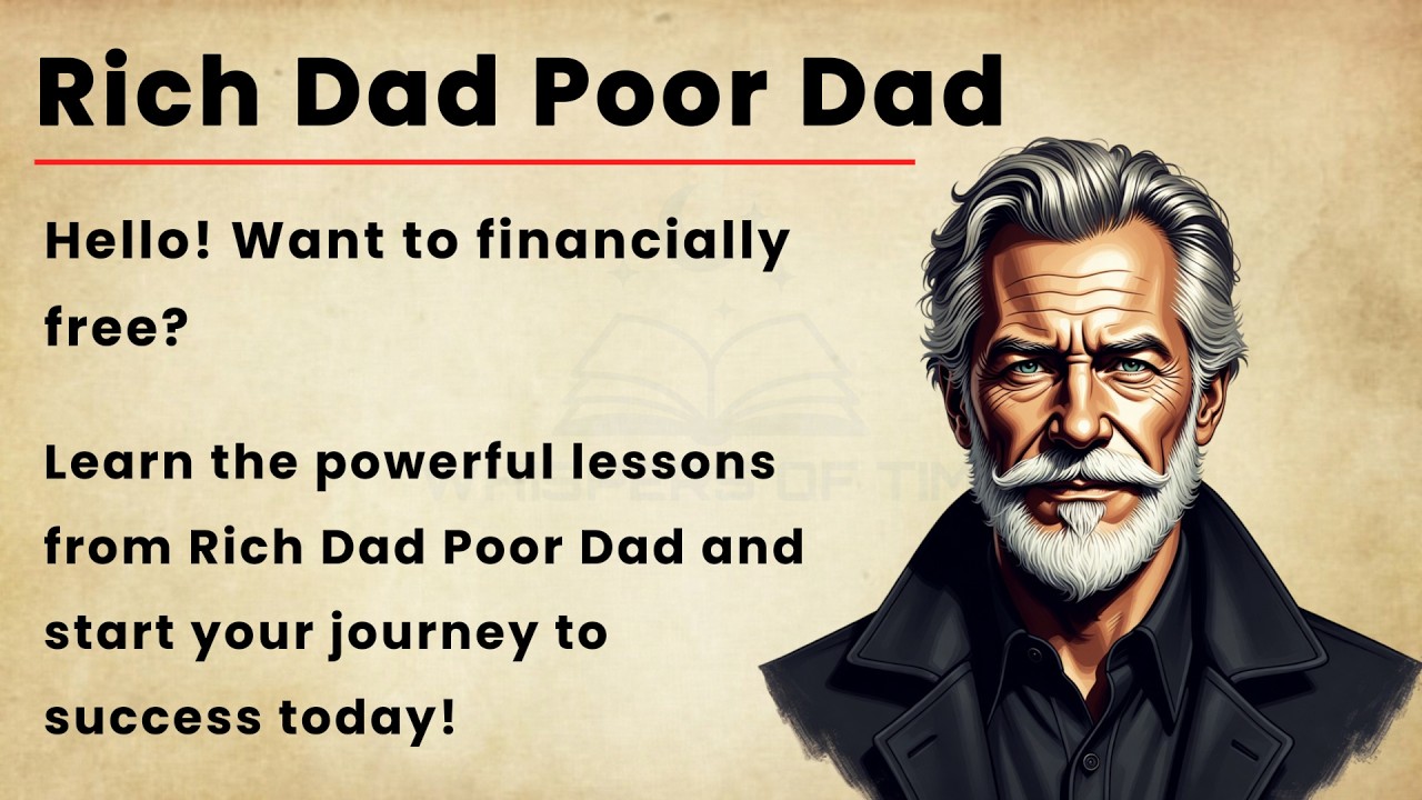 Rich Dad Poor Dad | Learn English Through Story 🔥| Graded Reader | Financial Freedom Secrets