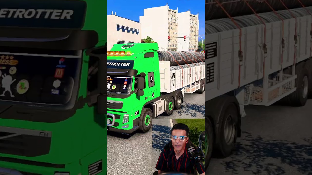 Engkau bagai air yang jernih.  #tenonetviral #volvo #volvofmx #kargopapan #simulator #trucksimulator