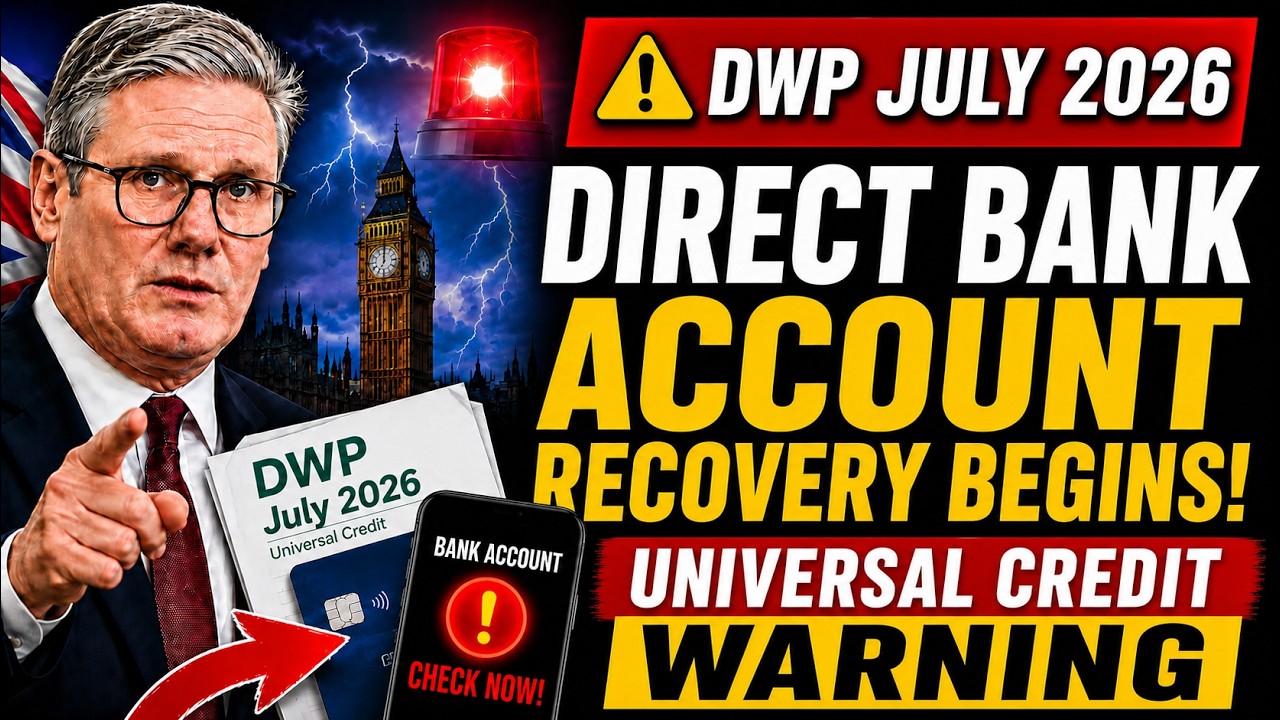 DWP July 2026 Direct Bank Account Recovery Begins! Universal Credit Warning