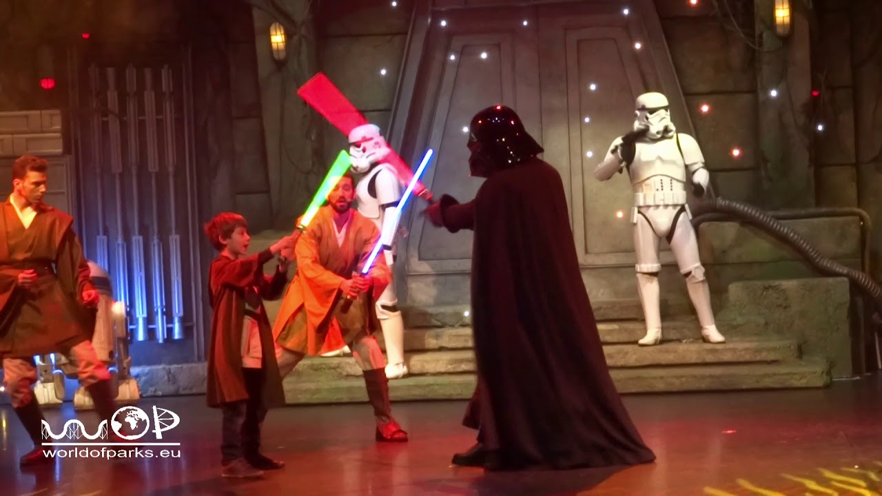 Star Wars - Jedi Training Academy Disneyland Paris - Full Show HD - Star Wars Jedi Academy