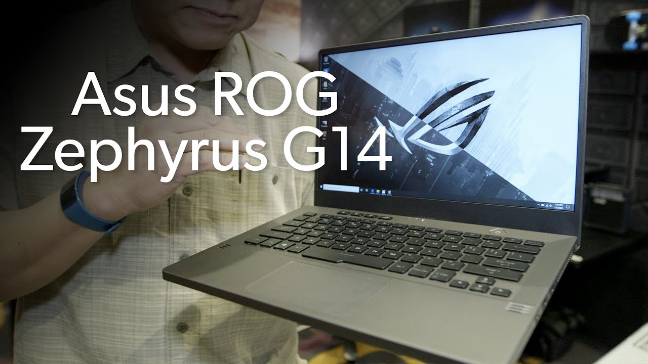 Asus ROG Zephyrus G14: Ryzen 4000 and RTX graphics in a gaming ultrabook