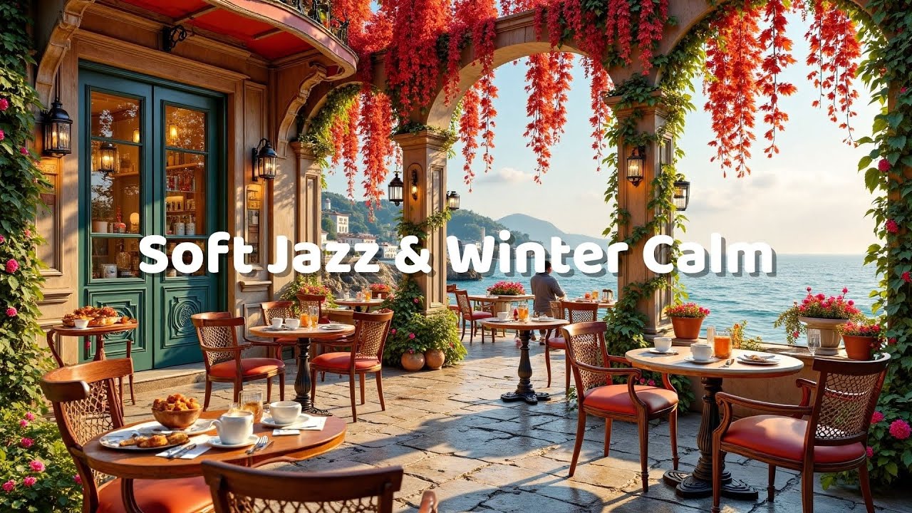 December Coffee Lounge Mood ☕ Soft Jazz & Winter Calm