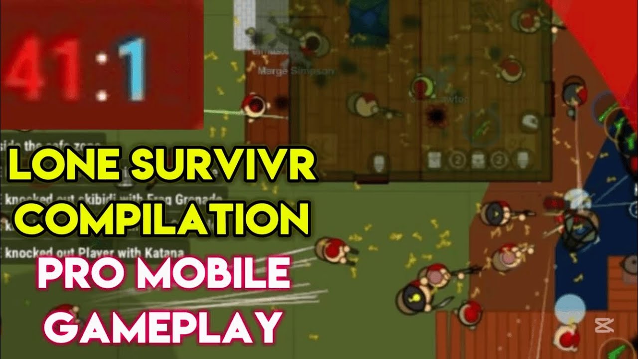 Surviv.io 50v50 Lone Survivr Compilation | Pro Mobile Gameplay