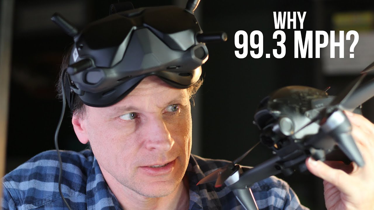 Breaking the Speed Limit with a DJI FPV Drone?