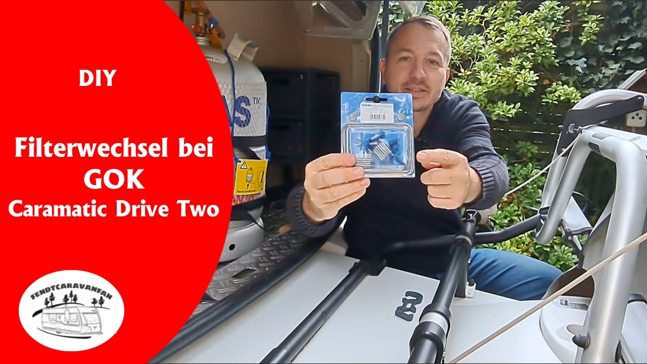 DIY - Gasfilterwechsel bei der GOK Caramatic Drive two im Wohnwagen  | fendtcaravanfan