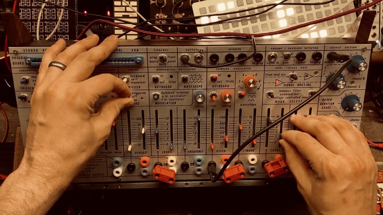 First Buchla 208r improv
