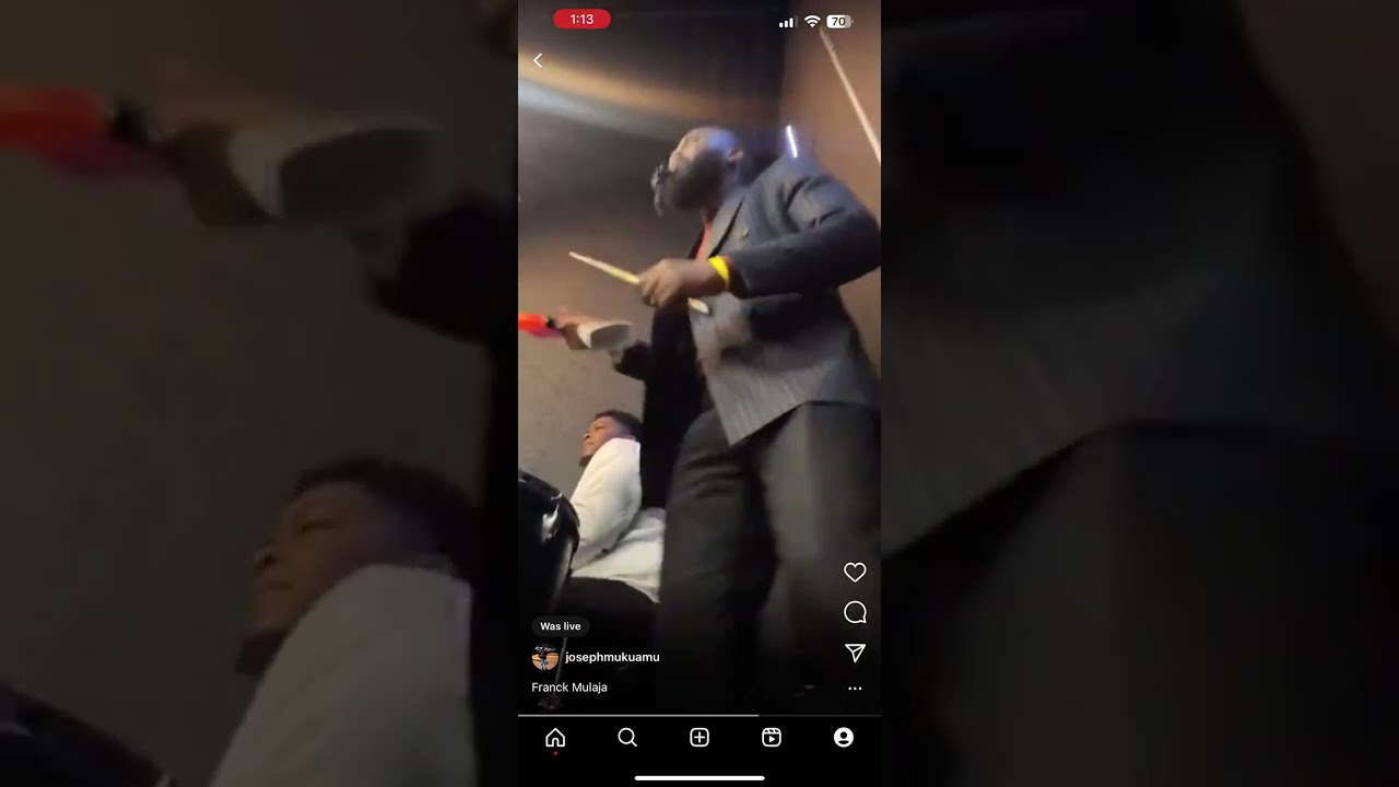 Tembe Esili avec Papa Franck Mulaja a Dallas