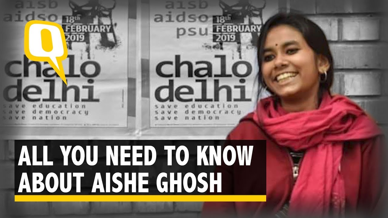 Shy Painter to Fiery JNUSU President: Chronicling Aishe Ghosh’s Journey | The Quint