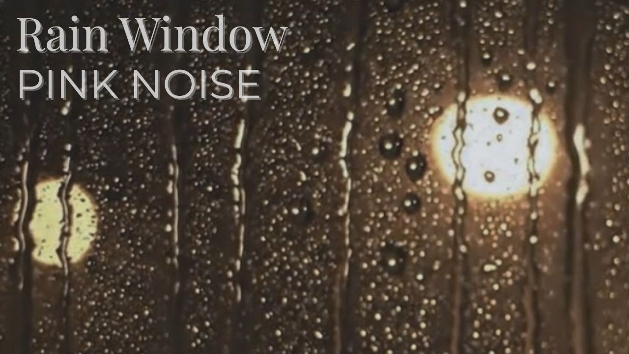 #130 Gentle Rain Under Streetlight | Rain Sounds for Sleep | Pink Noise | 3 Hours