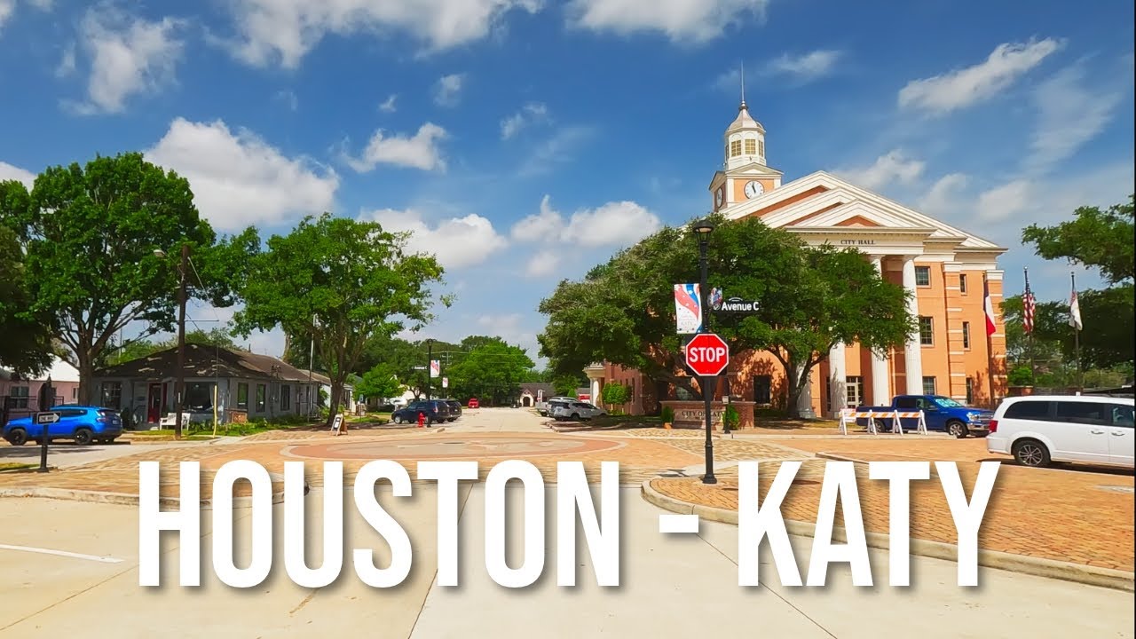 Houston to Downtown Katy! Drive with me on I10!