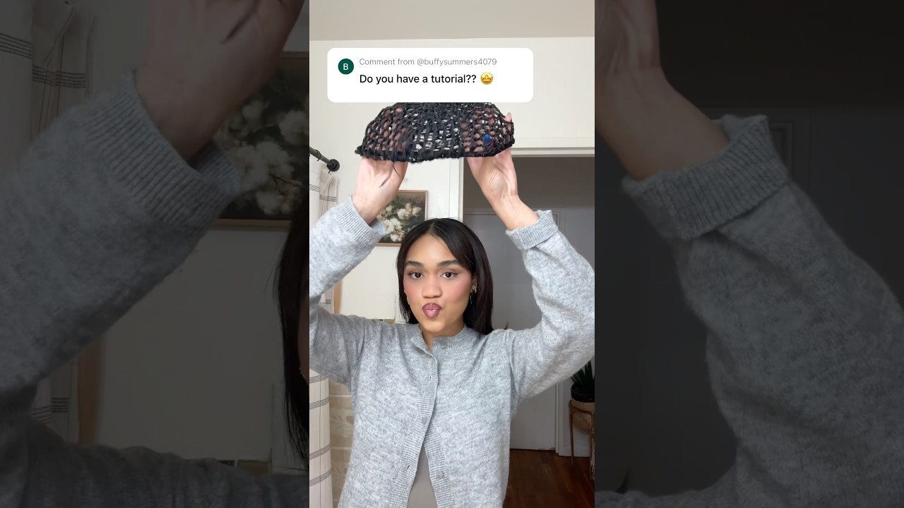 Dominican Tubi Hair Wrap Tutorial #heatlesshairstyles