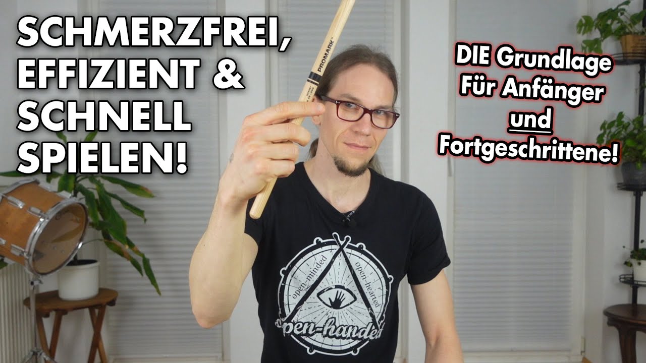 Schlagzeug Lernen: Die Handtechnik - Basics, Übungen & Tipps!
