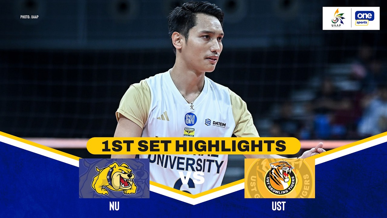 NU vs UST | SET 1 HIGHLIGHTS | UAAP SEASON 88 MEN&rsquo;S VOLLEYBALL | FEB. 15, 2026