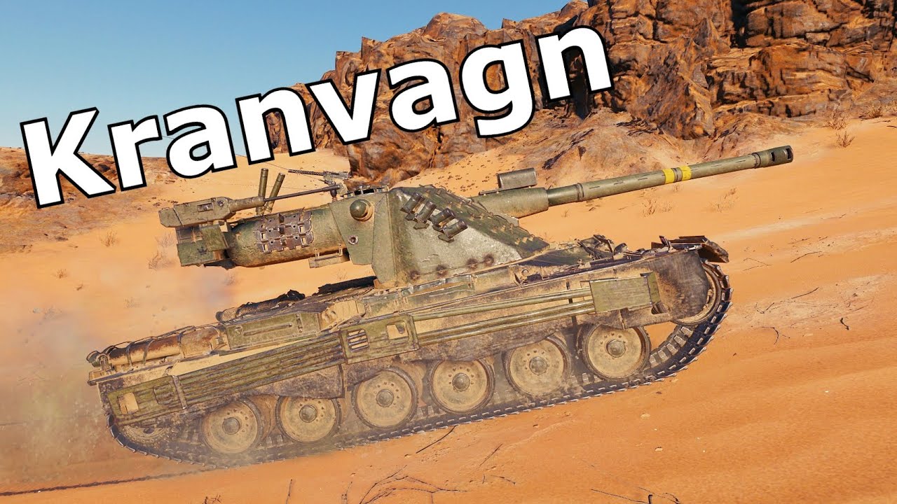 World of Tanks Kranvagn - 3 Kills 10,8K Damage