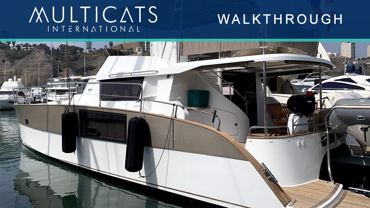 FP Cumberland 47 LC - Motor Catamaran Walkthrough
