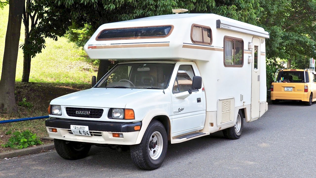 Обзор покупки на японском аукционе Isuzu Rodeo 4WD Diesel Camper 1991 года (импорт из США)
