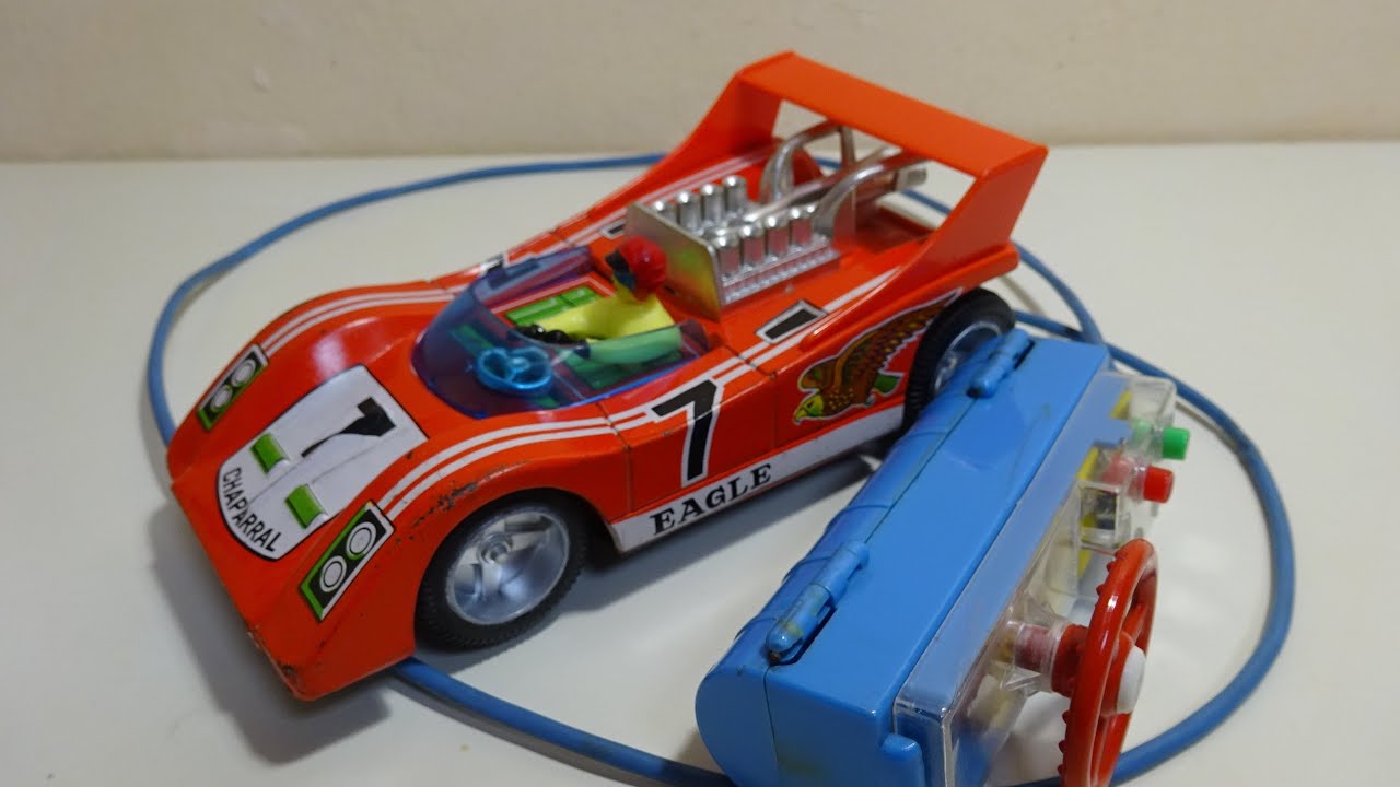 ブリキのおもちゃ バンダイ シャパラル・カーズの復活 Tin Toy BANDAI Chaparral Cars