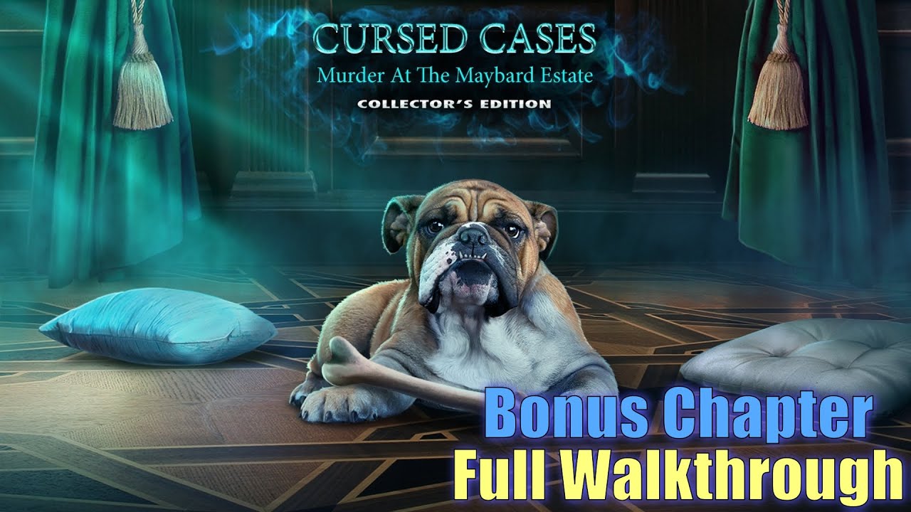 Let's Play - Cursed Cases - Murder at the Maybard Estate - Bonus Chapter Full Walkthrough