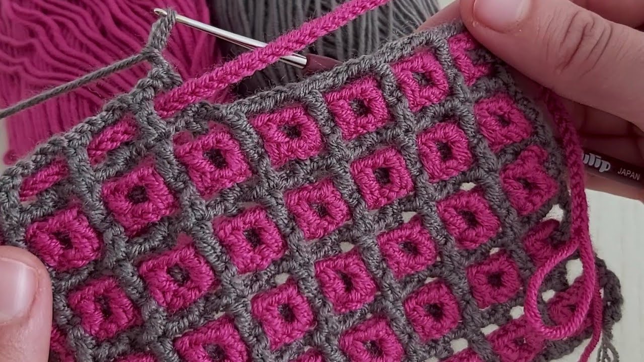Super Easy Crochet Knitting - Bu Örgü Modelini  Çok Seveceksiniz