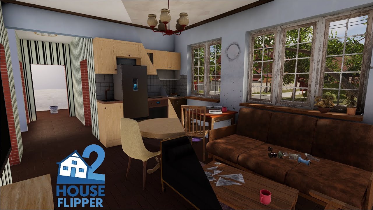 Turning More Then Trailer Into Family Home ~ House Flipper 2