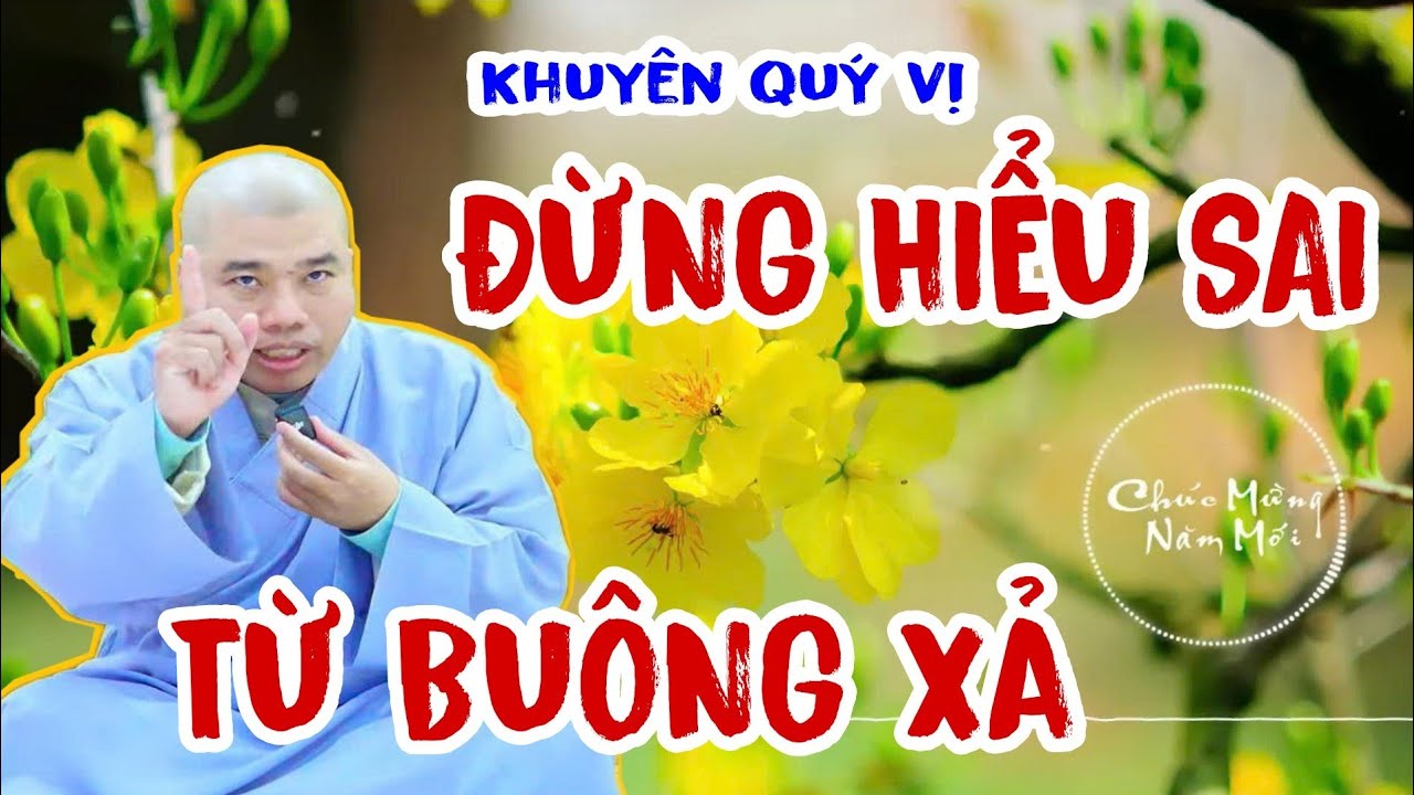 KHUYÊN QUÝ VỊ ĐỪNG HIỂU SAI LẦM TỪ BUÔNG XẢ, KHÔNG KHÉO MẤT CẢ CHÌ LẦN CHÀI MÀ CÒN KHỔ HƠN