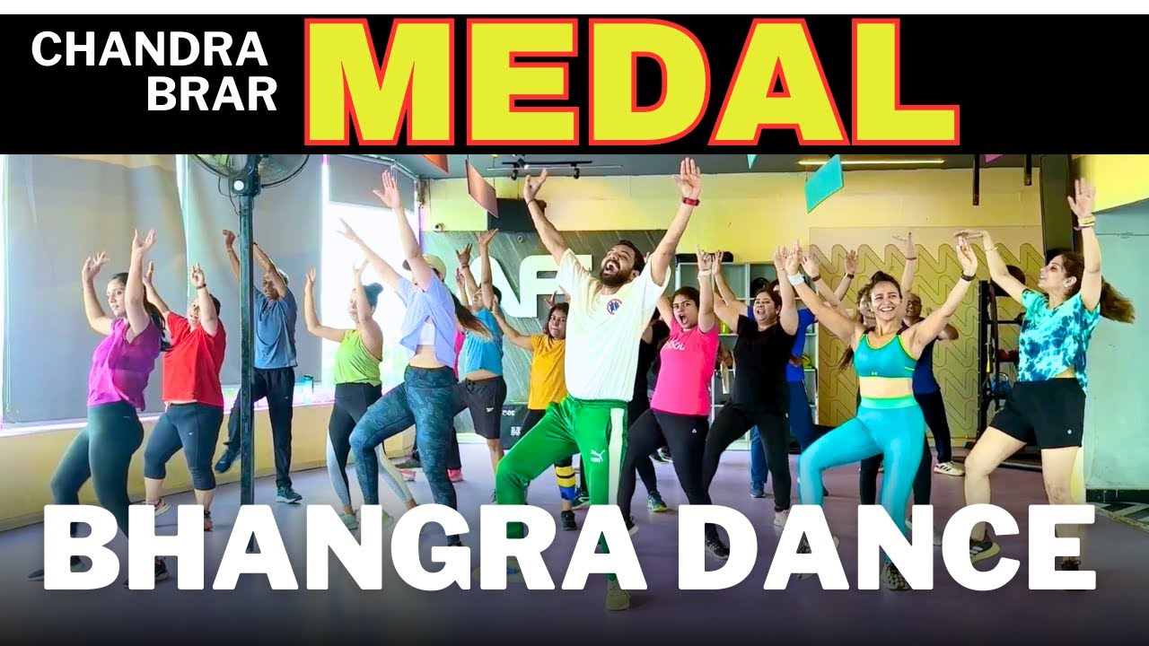 MEDAL Bhangra Dance Workout | Chandra Brar x MixSingh x @djnickdhillon FITNESS DANCE With RAHUL