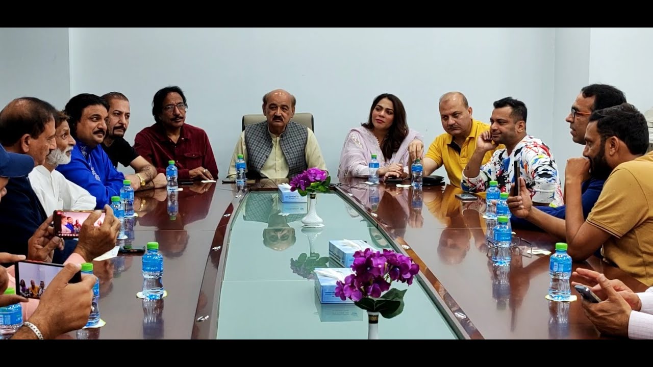 Meet with Press   I Visiting Guests  from Pakistan,  Q & A  session  I VOOP clip