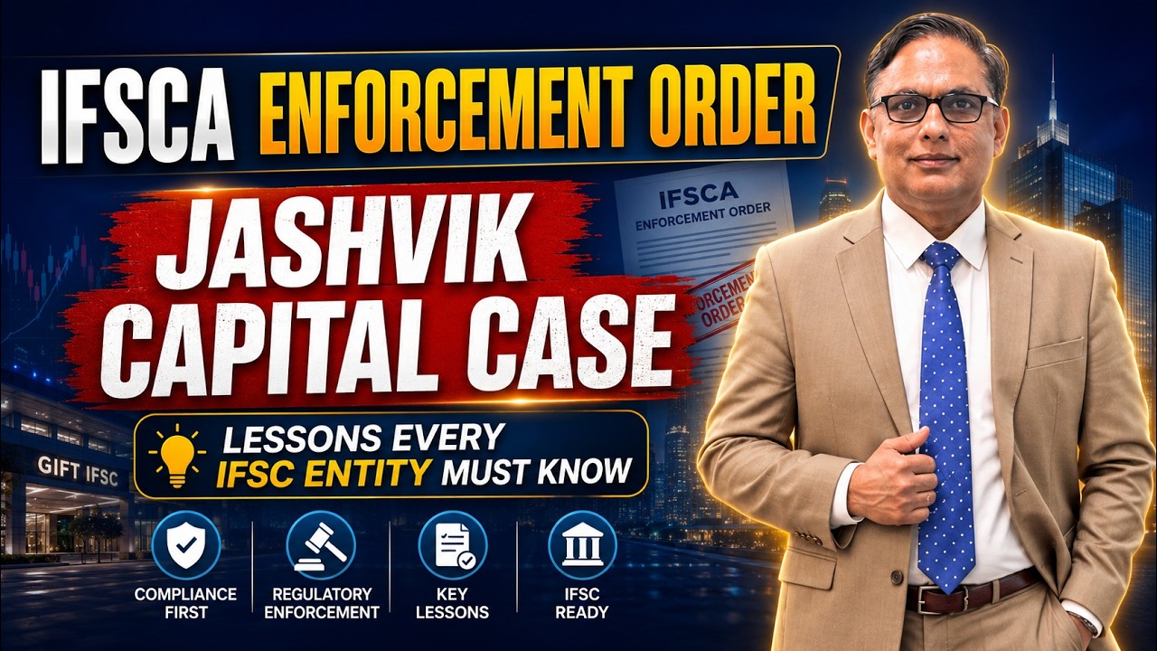 IFSCA Enforcement Order Explained: Lessons from the Jashvik Capital Management LLP
