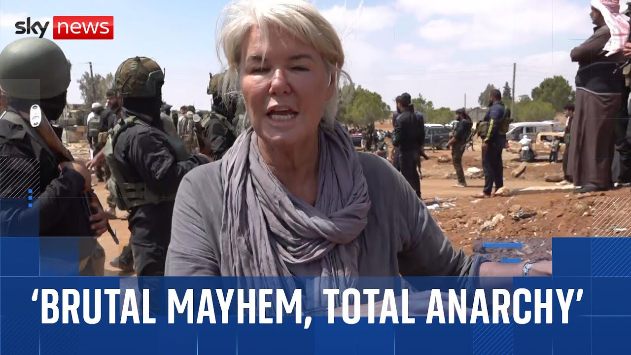 Sky's Alex Crawford explains complexities of violence sweeping southern Syria