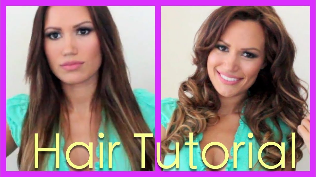 Hair Tutorial: How to get Gorgeous Curls with Hot Rollers