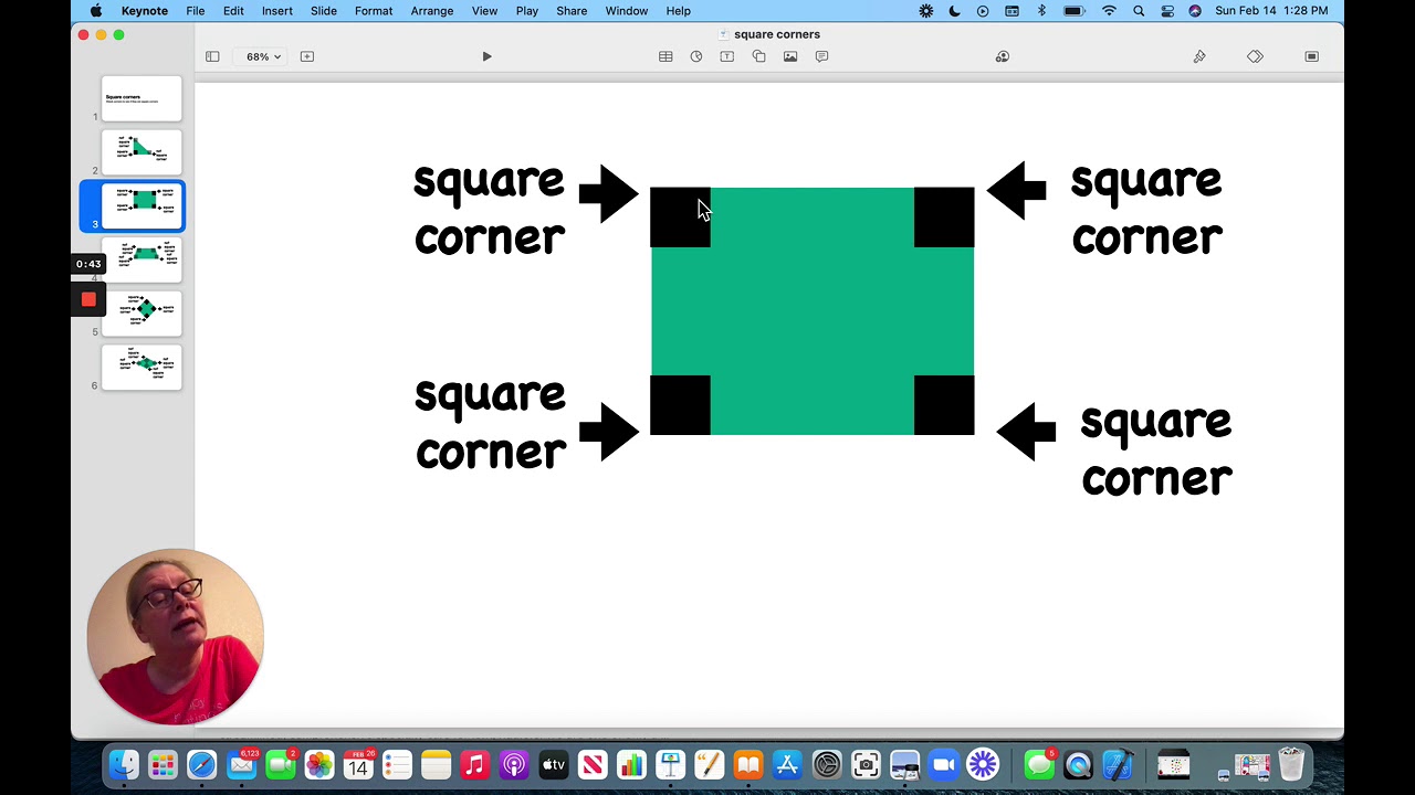 Square corners