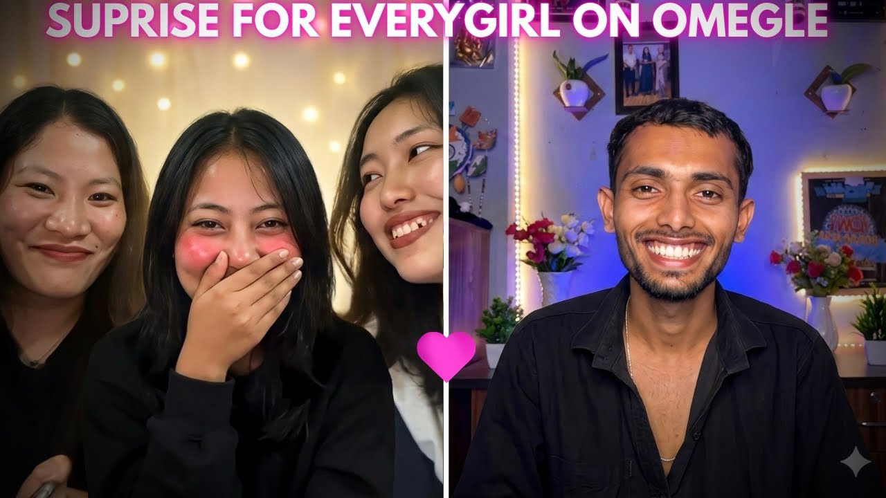 SUPRISE FOR EVERY GIRL ON OMEGLE 😂