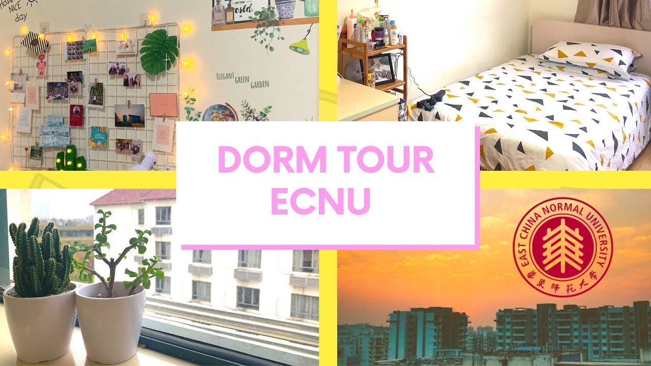 【DU HỌC TRUNG QUỐC】Kí túc xá Đại học Sư phạm Hoa Đông | East China Normal University Dorm | 中文字幕