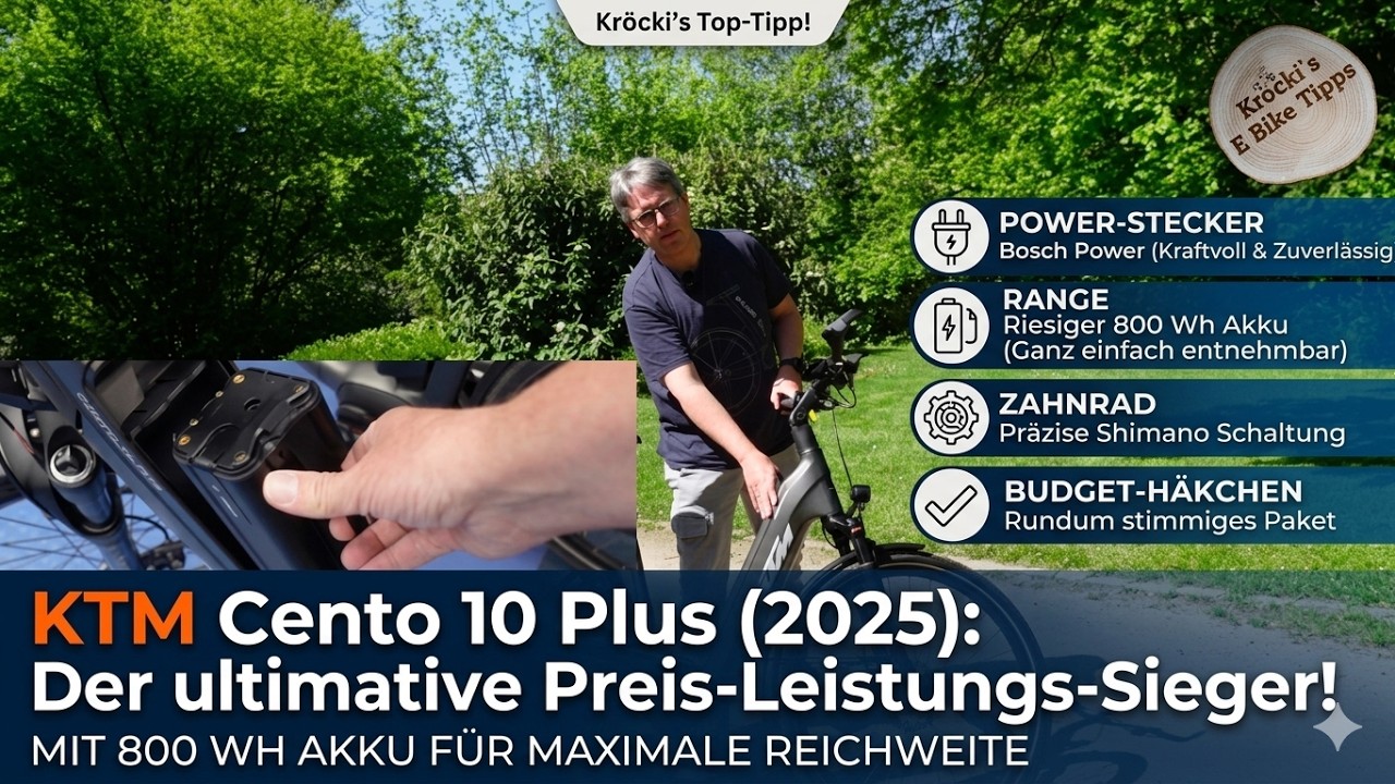 KTM Cento 10 Plus 2025 Unschlagbare Preis Leistung