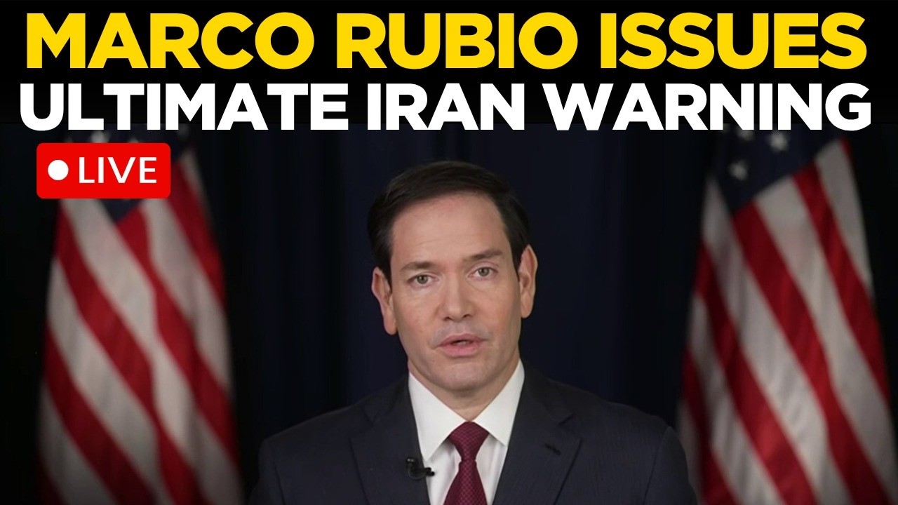 US News LIVE: Marco Rubio Warns Iran | Donald Trump News LIVE | Iran War News LIVE