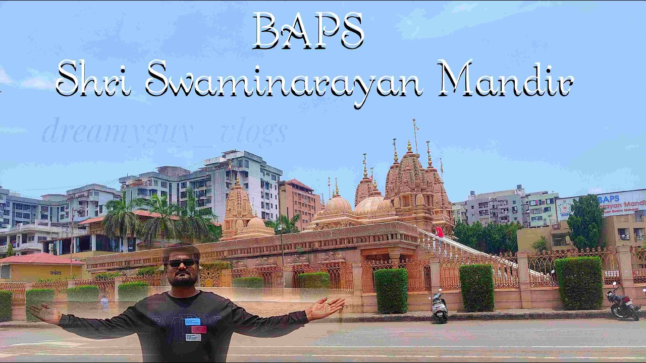 BAPS Shri Swaminarayan Mandir | Nearby Sardar Bridge Adajan | Surat,Gujarat,India |