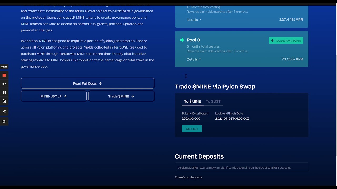 The Perks You Get for Staking Your $MINE Tokens in Pylon Protocol