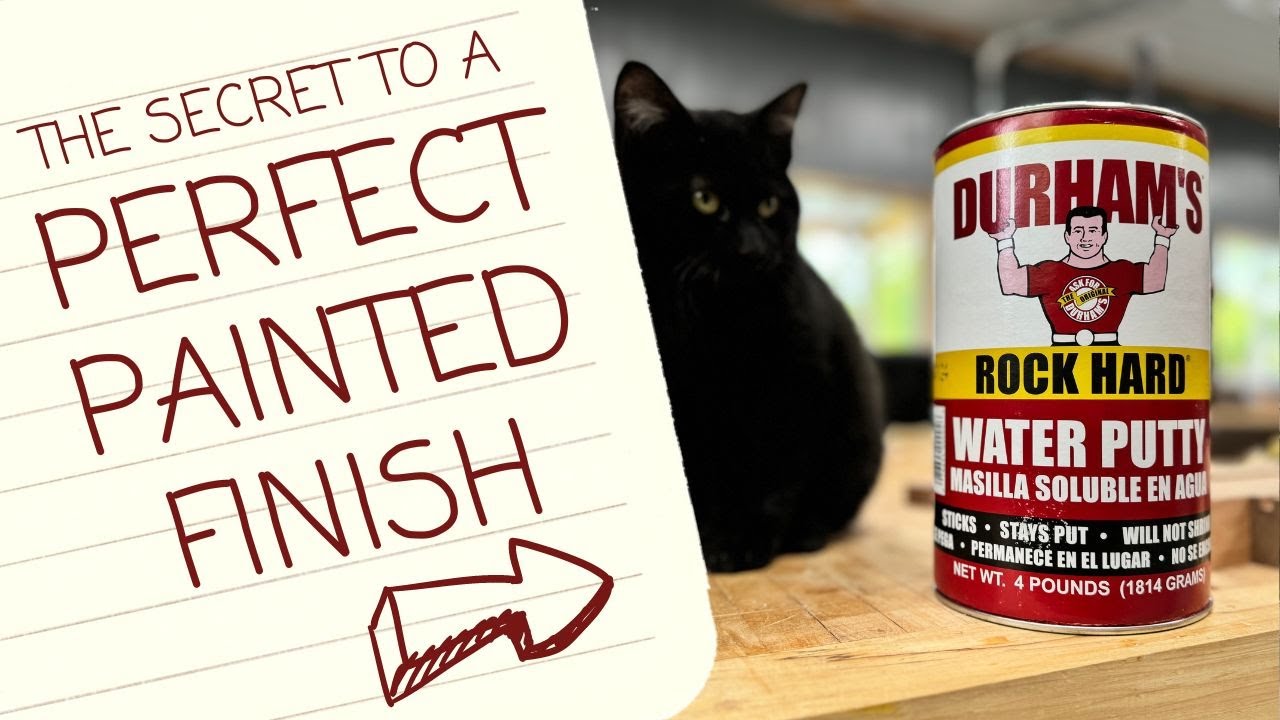 Идеальная покраска с помощью Durhams Water Putty