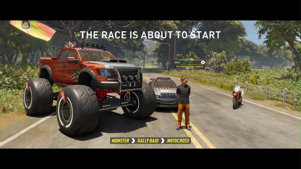 THE CREW MOTORFEST [0.3 SECONDS FROM 1st-4th!] GRAND RACE VICTORY: MONSTER - RALLY RAID - MOTOCROSS