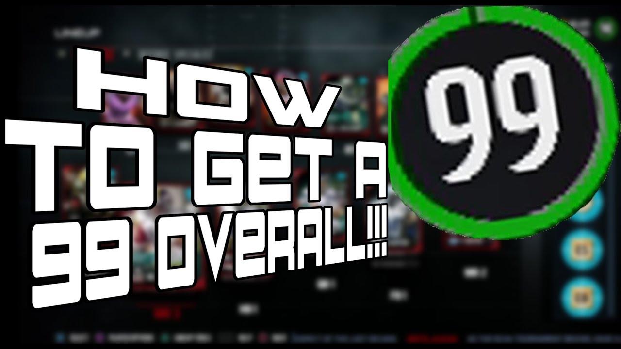 HOW TO GET A 99 OVERALL IN MUT 17!! THE SIMPLEST WAY!!!!