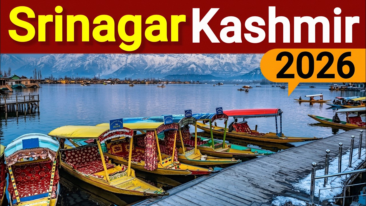 Srinagar Kashmir 2026 🇮🇳 | Srinagar Tourist places | Dal Lake Srinagar | Srinagar Kashmir tour