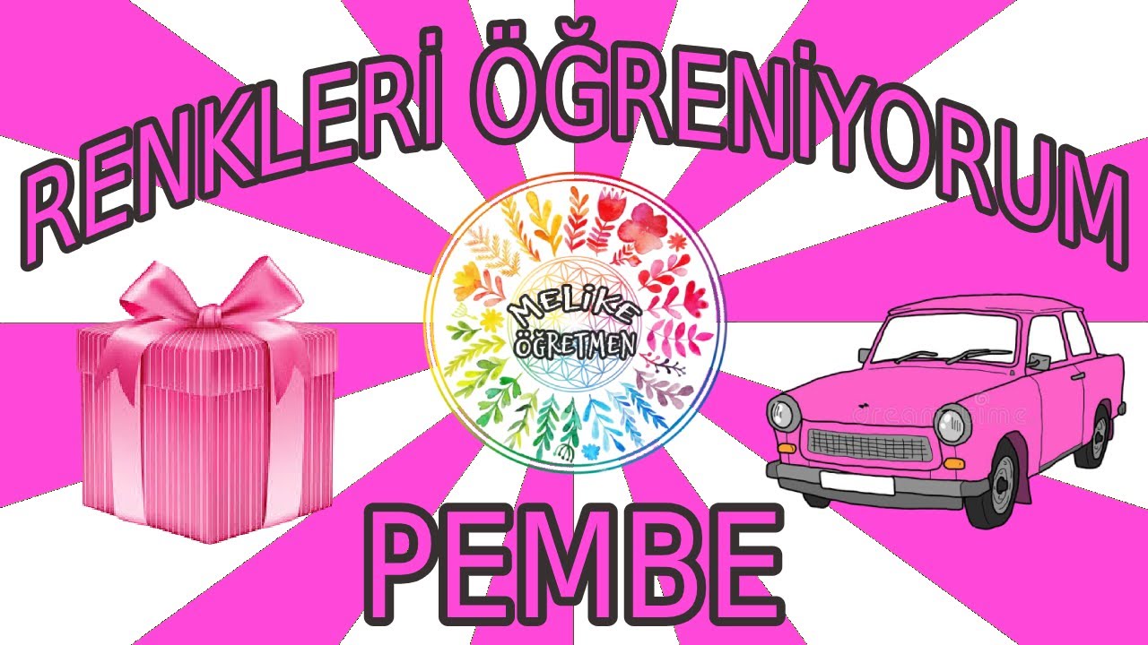 RENKLERİ ÖĞRENİYORUM // PEMBE // OKUL ÖNCESİ