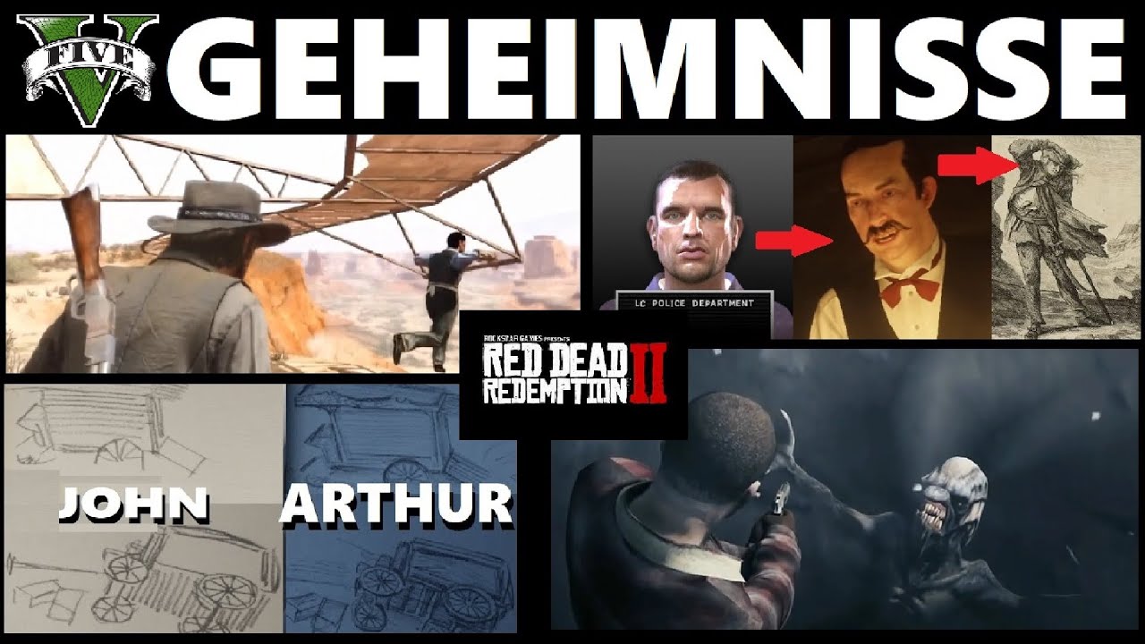 5 Details im Red Dead Universum, die nur wenige kennen | RDR2 Details & Geheimnisse (#12)
