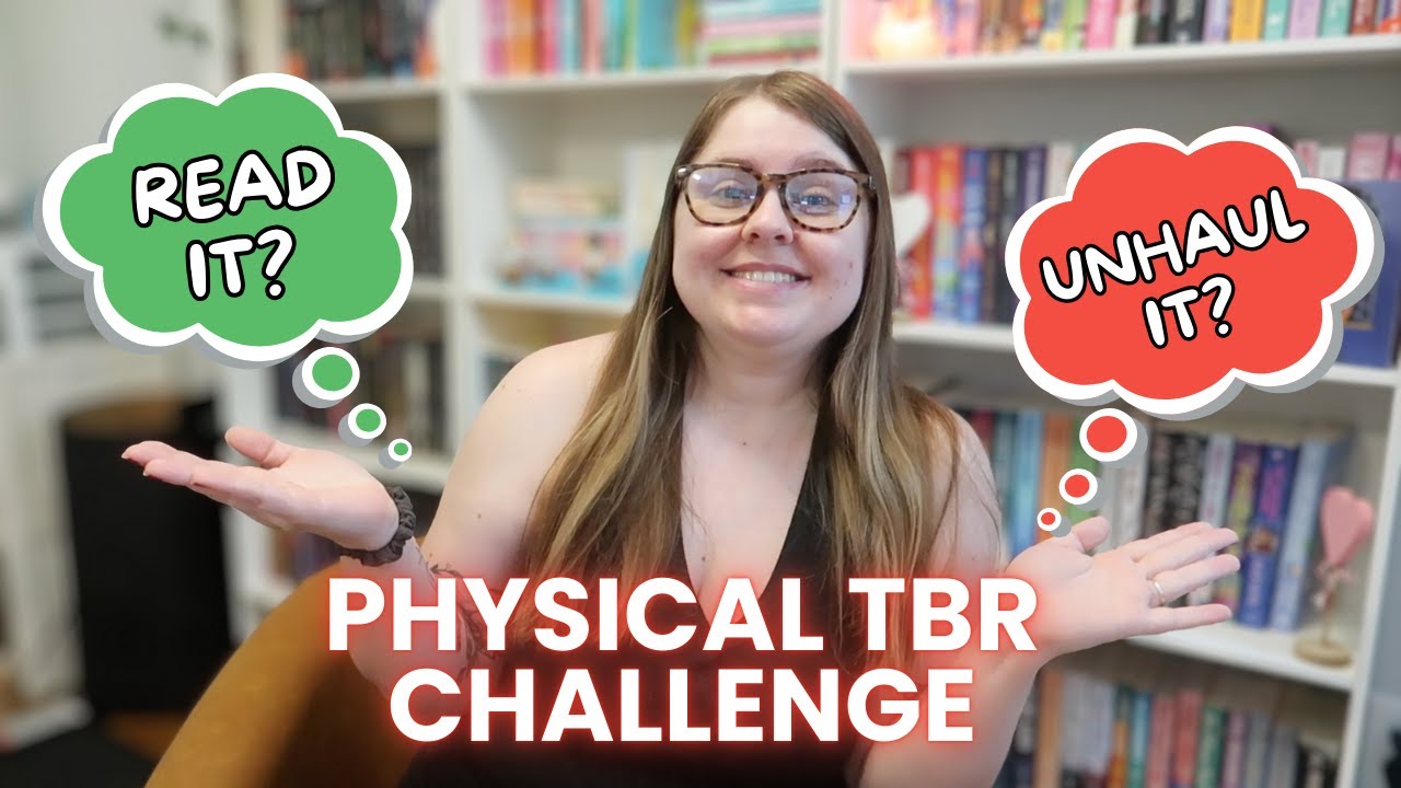 Read It or Unhaul It Ep. 1 📚🙅‍♀️ clearing out my shelves | physical TBR challenge