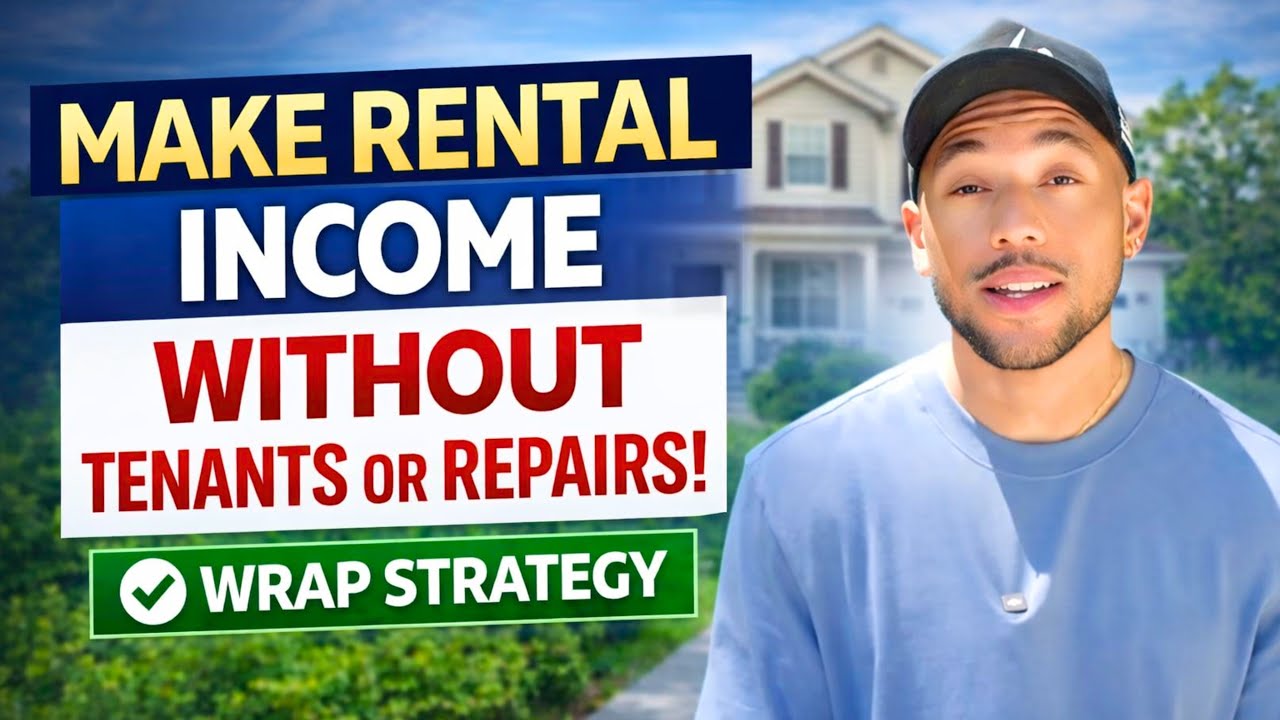 How to Own Rental Properties WITHOUT Tenants, Repairs,  (The WRAP Strategy Explained)