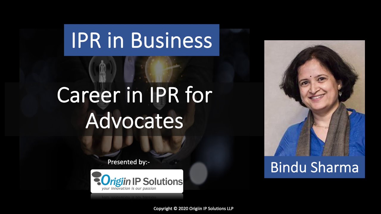 Session 10: Career in IPR for advocates | How to build Career in IPR #ipr