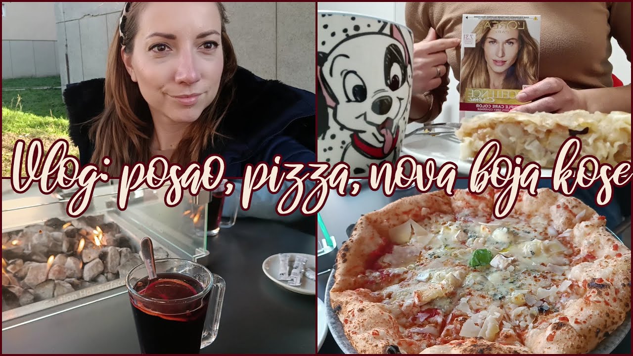 Vlog - posao, pizza, nova boja kose - Aleksandra S.